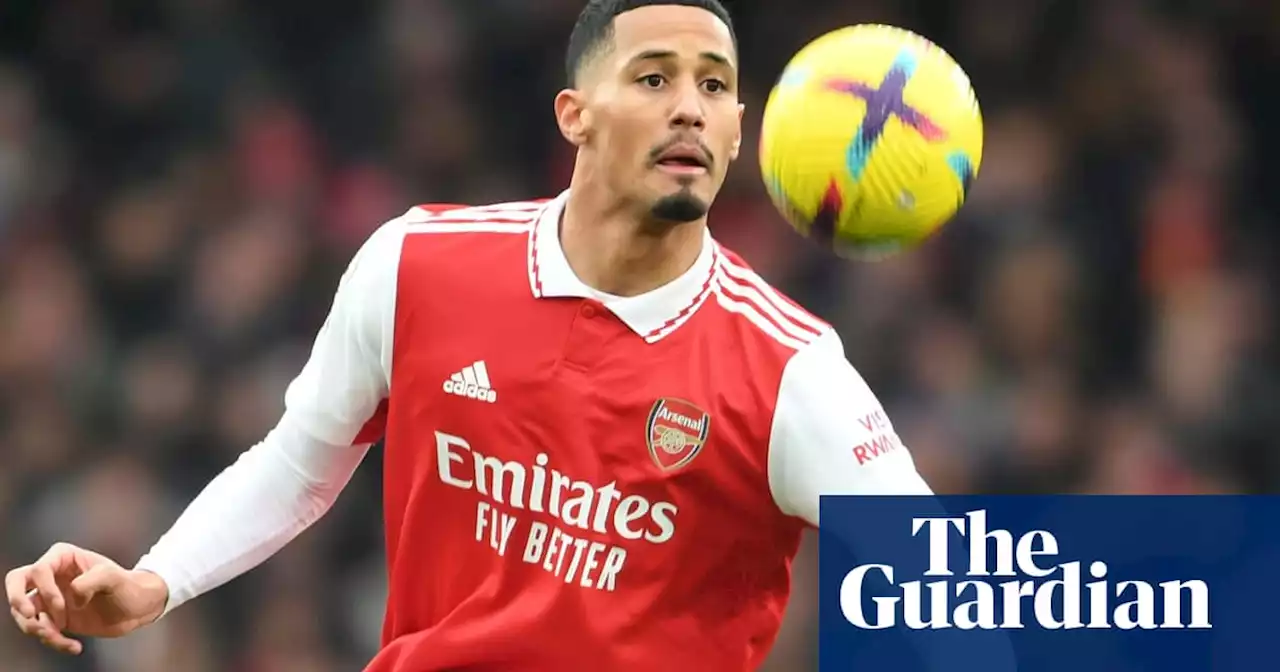 William Saliba may miss all of Arsenal’s title run-in, fears Mikel Arteta