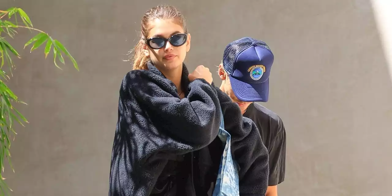 Kaia Gerber and Austin Butler Take a Pilates Class in Matching Looks