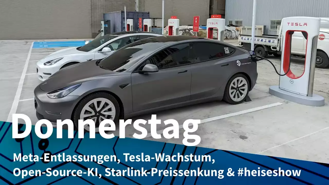 Donnerstag: Meta kündigt Technikern, Tesla verkauft mehr bei weniger Gewinn