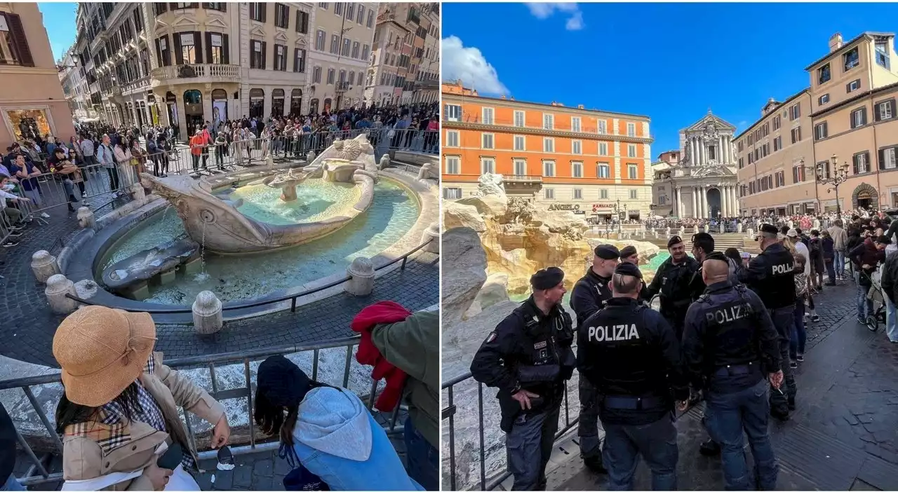 Roma-Feyenoord, olandesi in città e tensione al Colosseo: 200 romanisti hanno cercato lo scontro con i tifosi avversari