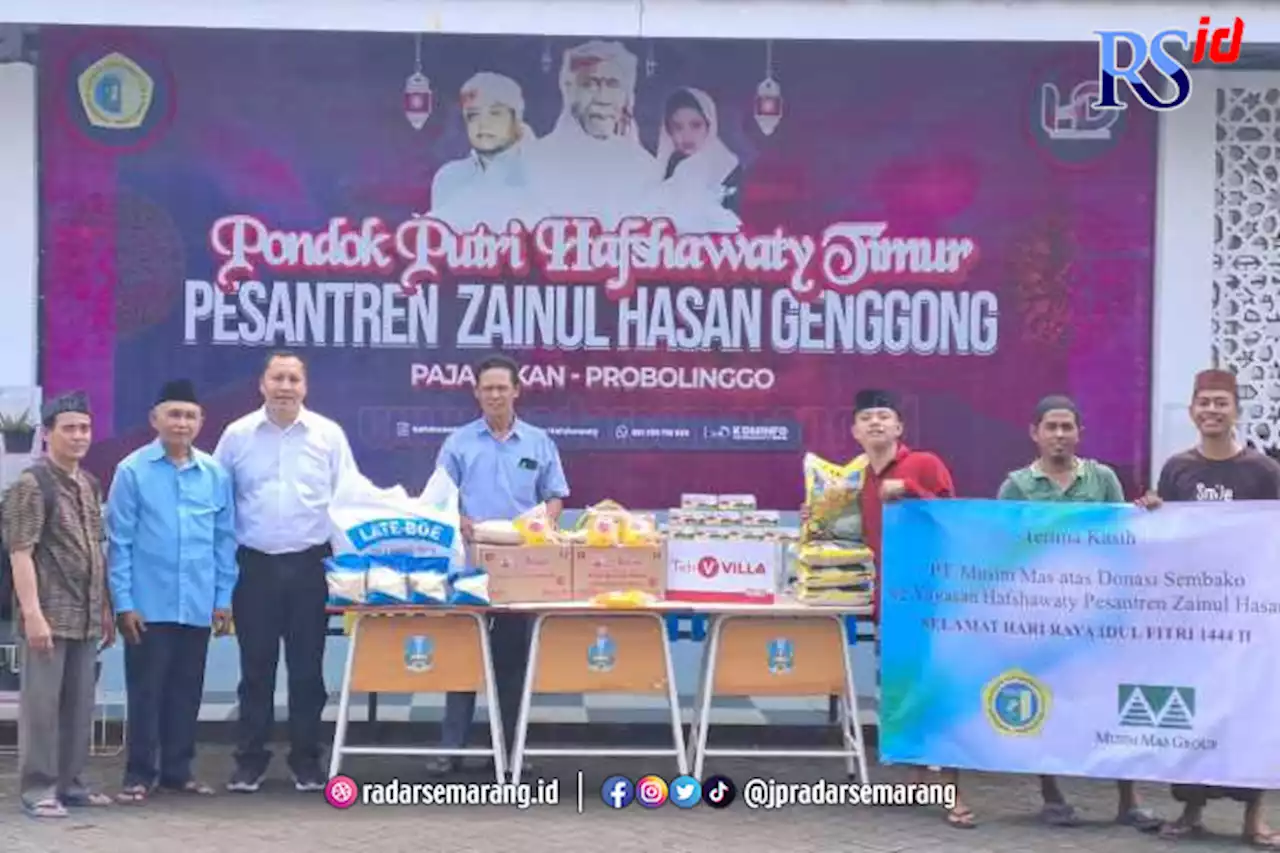 Grup Musim Mas Salurkan Ribuan Paket Sembako Untuk 8 Ponpes Di Jateng dan Jatim