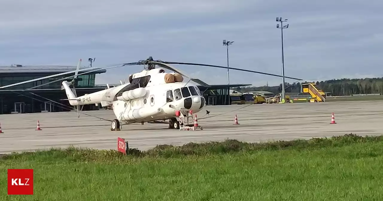 Kein militärischer Zweck: Warum ukrainische Hubschrauber am Grazer Flughafen 'parken' | Kleine Zeitung