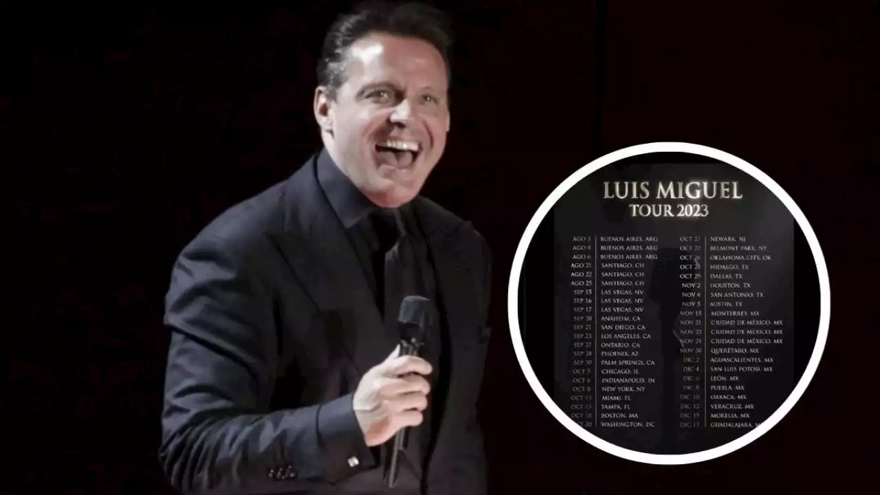 Luis Miguel confirma concierto en Veracruz de su Tour 2023