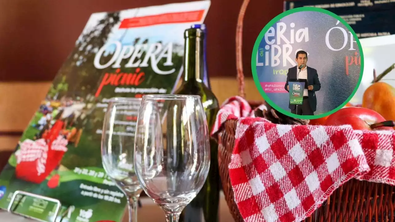 Presentan Ópera Picnic y Feria del Libro en Irapuato