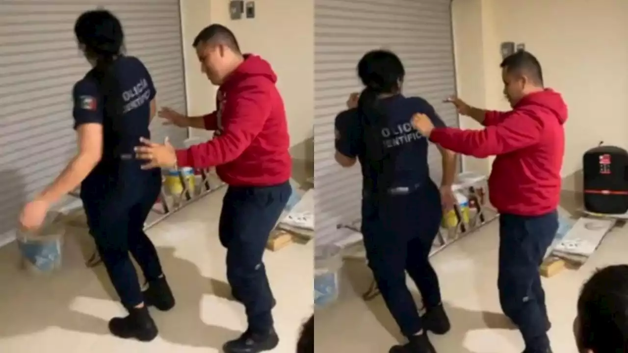 VIDEO| Con perreo y caguamas, policías de Morelos combaten a la delincuencia