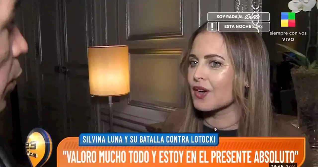 Silvina Luna sobre su batalla contra Lotocki: “Va a estar complicado porque se agravó lo mío” | TV | La Voz del Interior