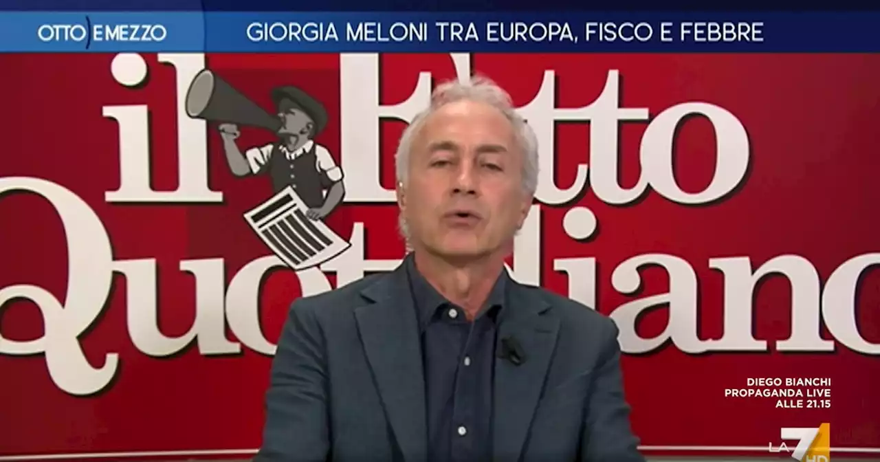 Arianna Meloni, Travaglio: 'La vignetta? Non passo il mio tempo così...'