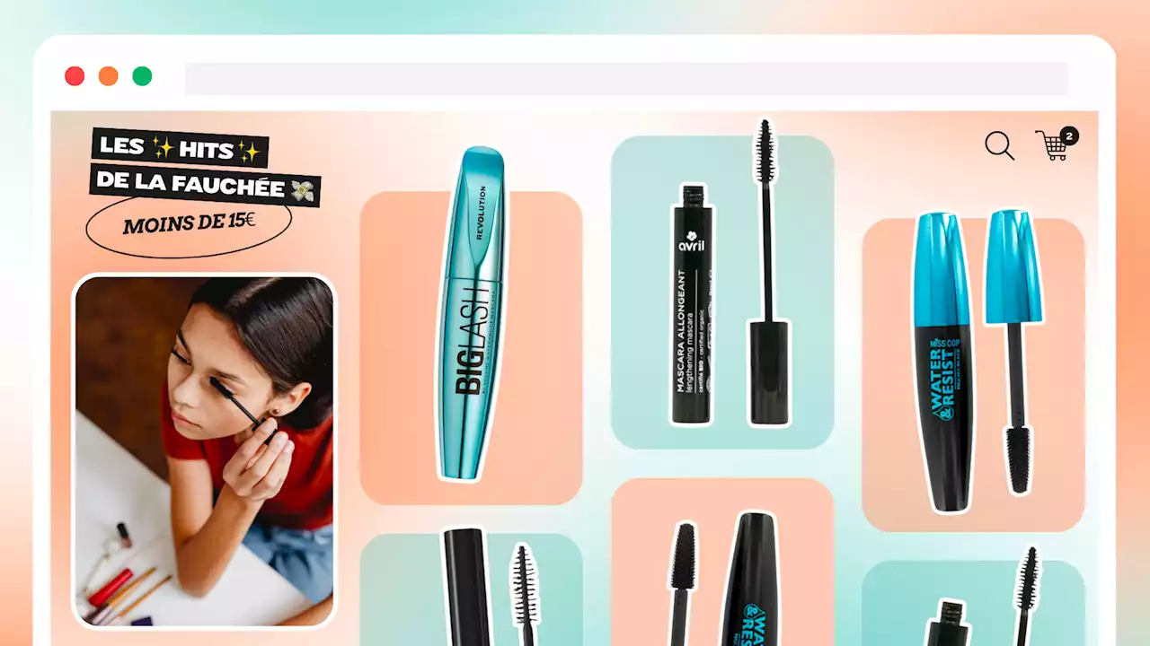 Les Hits de la fauchée : les meilleurs mascaras à moins de 15 €