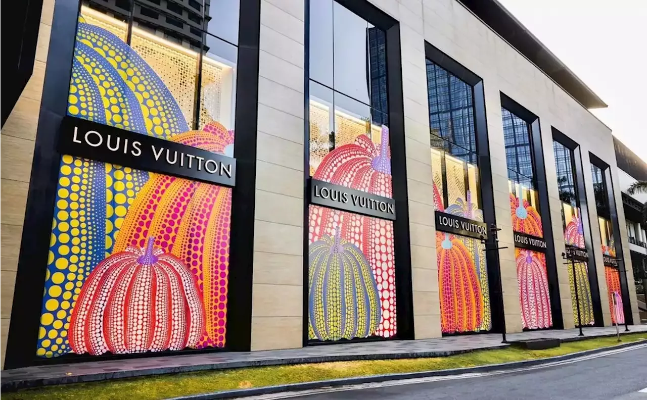 ICYDK: Louis Vuitton's Makati City store just got a Yayoi Kusama