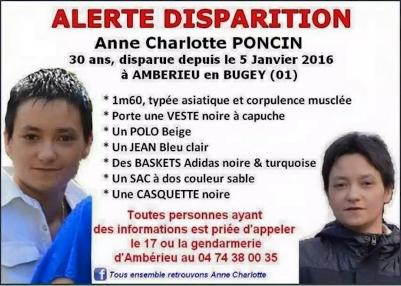 Disparition d’Anne Charlotte Poncin : sept ans après, sa femme mise en examen pour meurtre