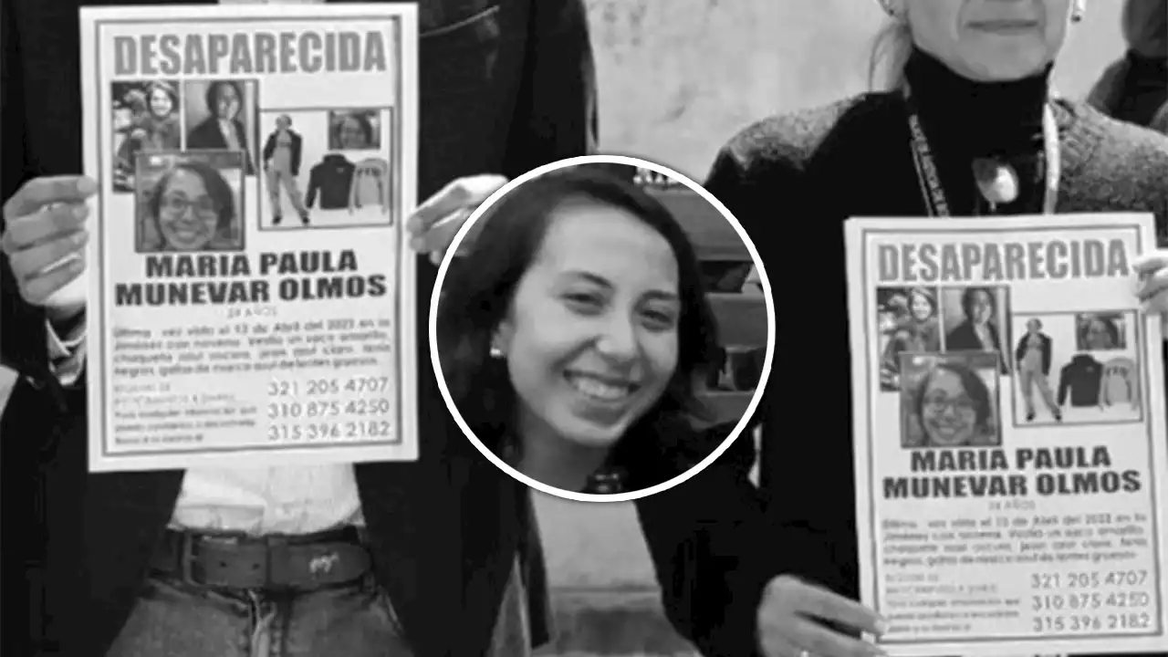 'Rogamos comprensión y afecto para dimensionar nuestro dolor' Familia de María Paula Munévar habló