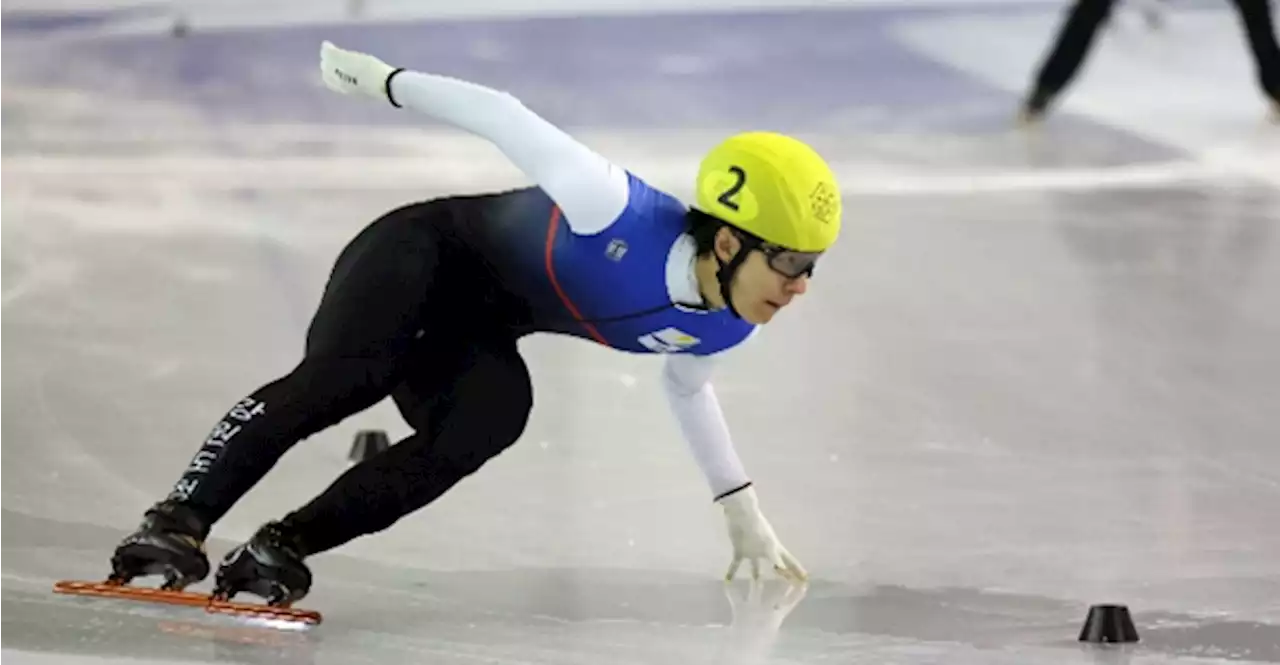 쇼트트랙 간판 황대헌, 500m 이어 1000m도 꽈당…태극 마크 비상