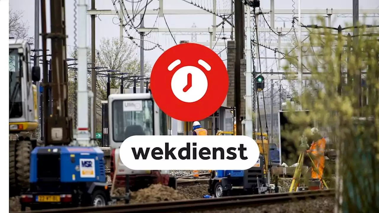 Wekdienst 20/04: Weer treinen langs Voorschoten • Koningsspelen van start