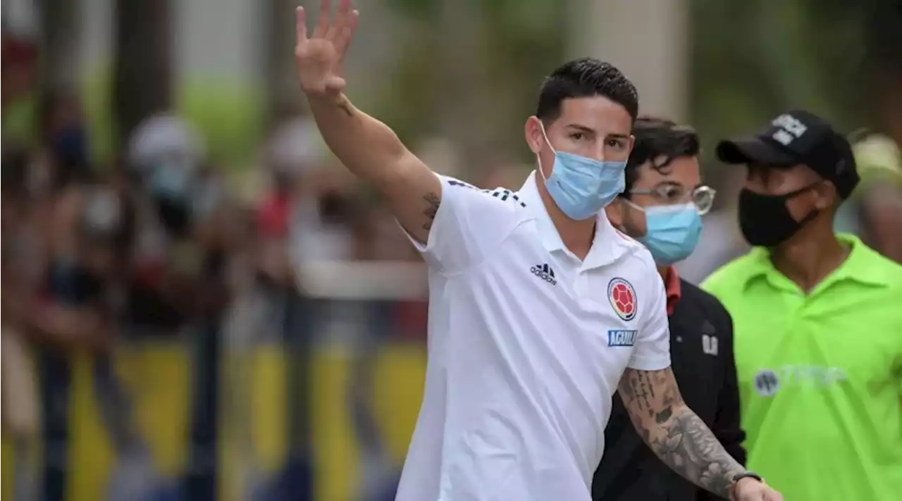 James Rodríguez tendría varias opciones para seguir su carrera: Europa y Sudamérica se pelean