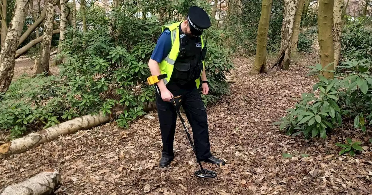 Discarded weapons found in Nottingham parks during operation