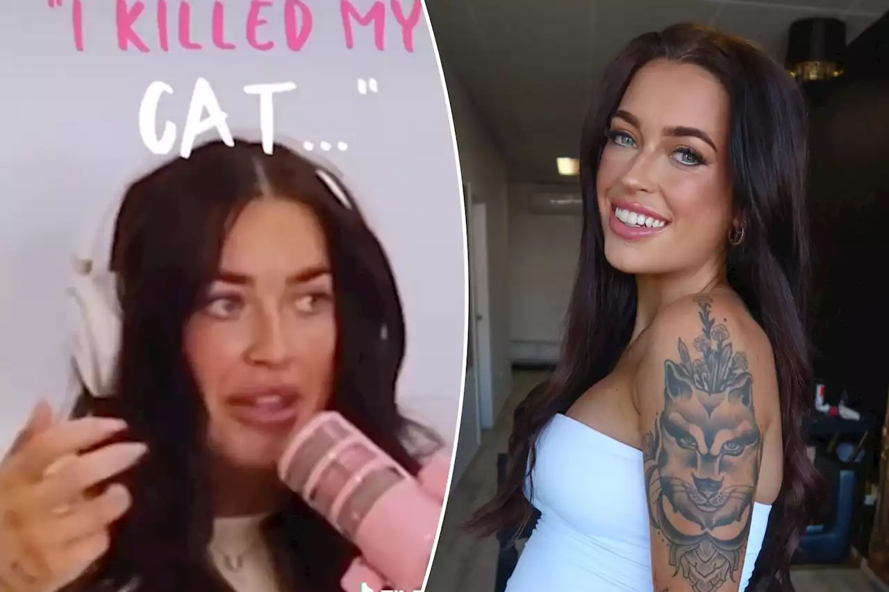 Influencer pays the price after admitting she killed 2 cats