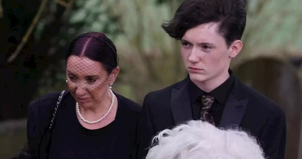 Paul O’Grady’s grandson carries Lily Savage wig at funeral in moving tribute