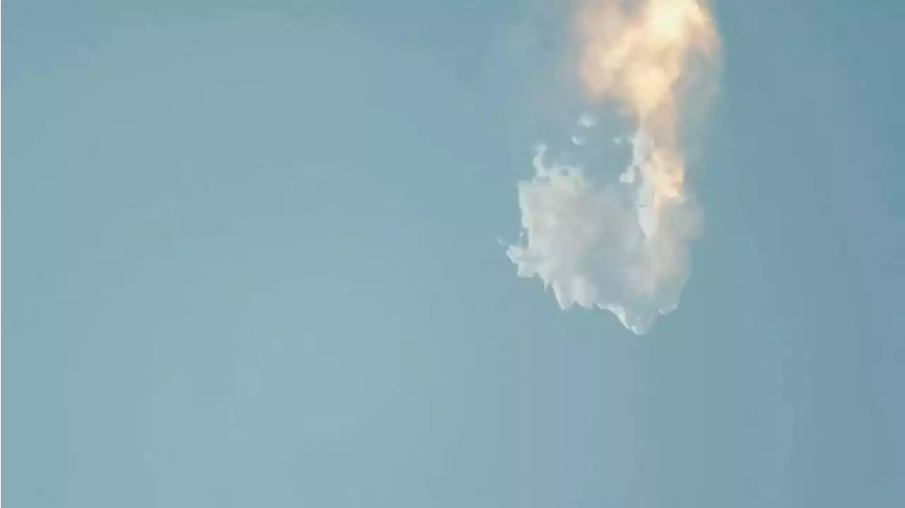 Video | El cohete Starship de SpaceX explotó durante su primer vuelo de prueba