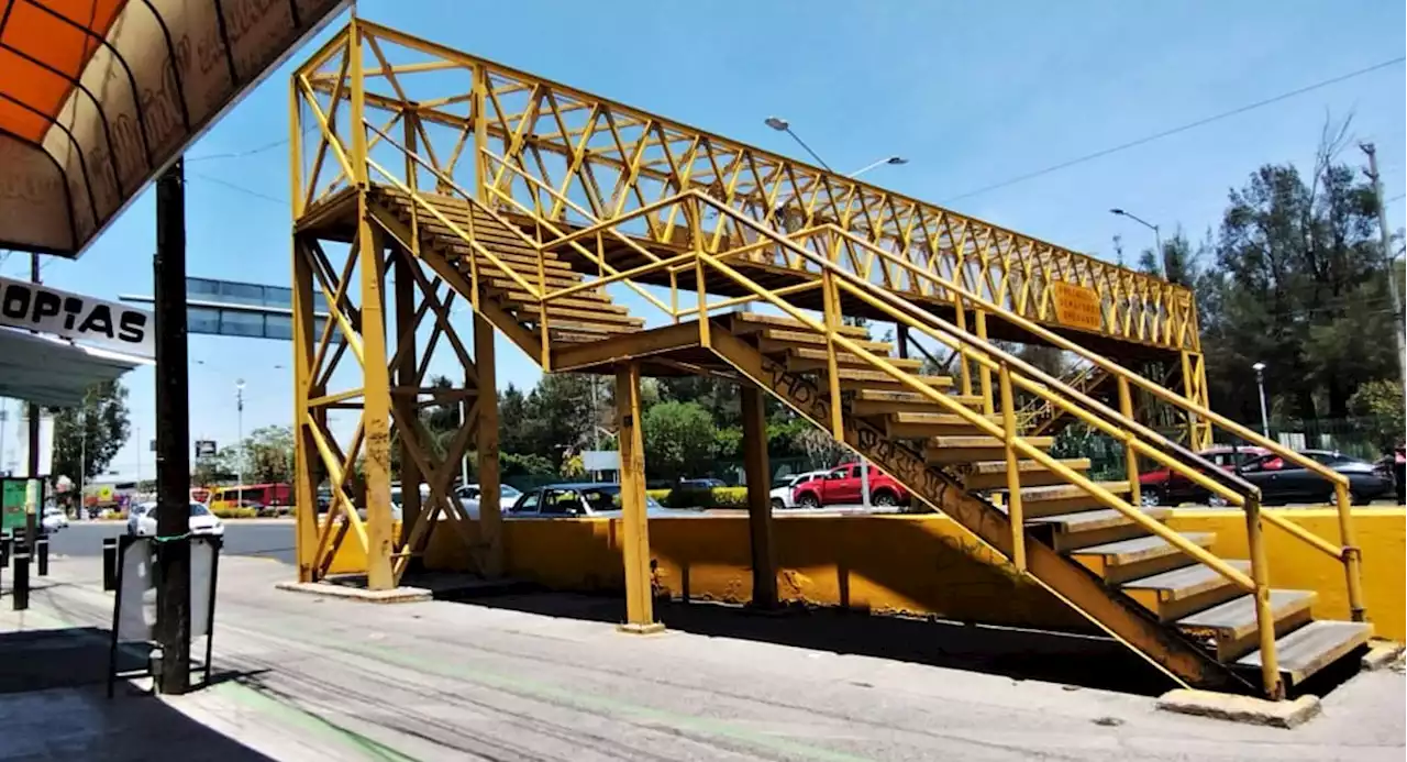 Puente peatonal de avenida Tecnológico, Celaya podría reubicarse por 'falta de uso'