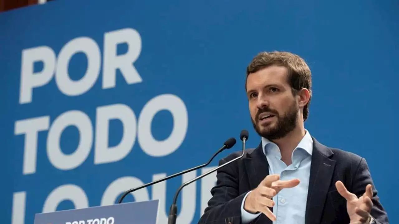 Pablo Casado alega que sus palabras sobre el catalán en las escuelas eran 'preguntas retóricas'