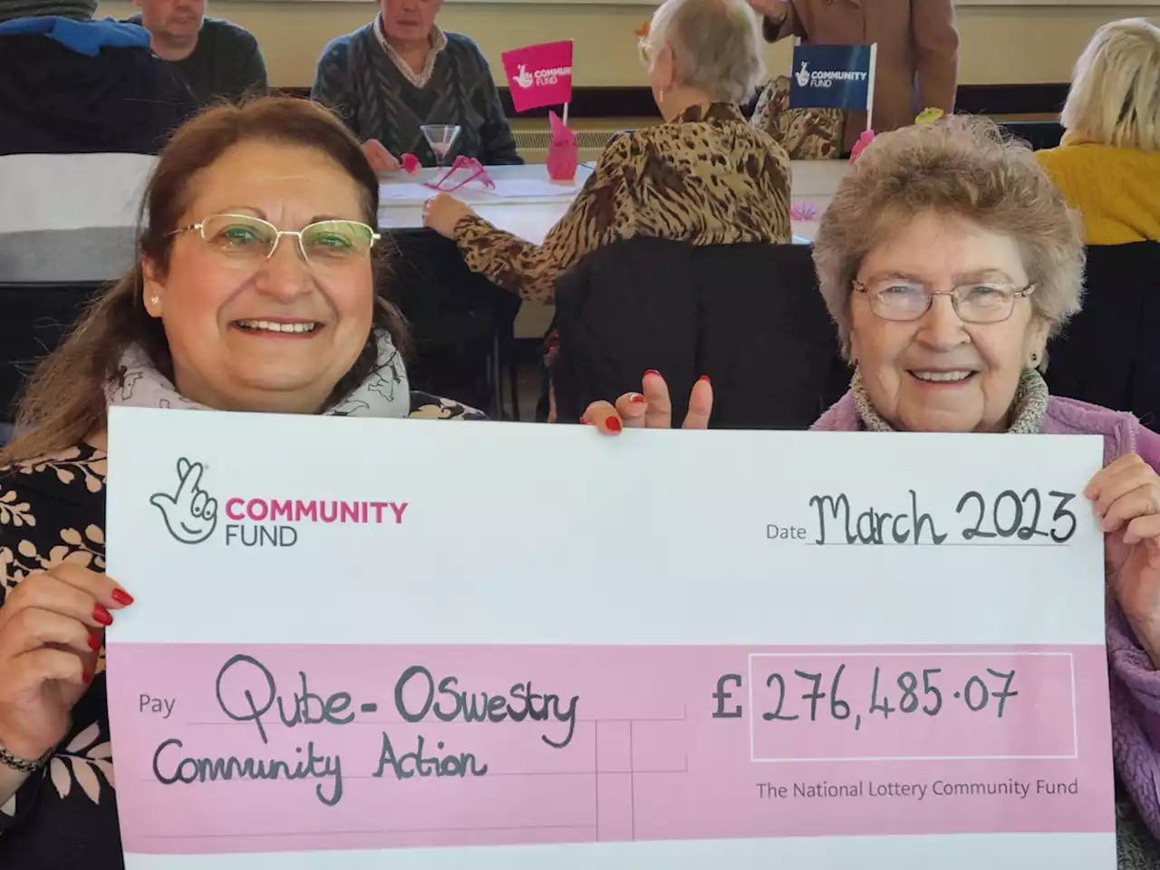 Qube hits jackpot with The National Lottery Community Funding