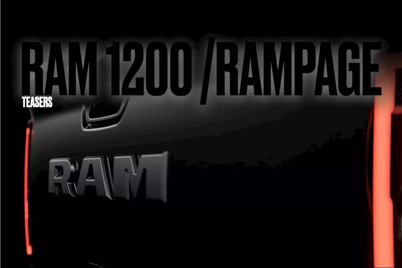 Ram Rampage 2024 aparece en imágenes oficiales