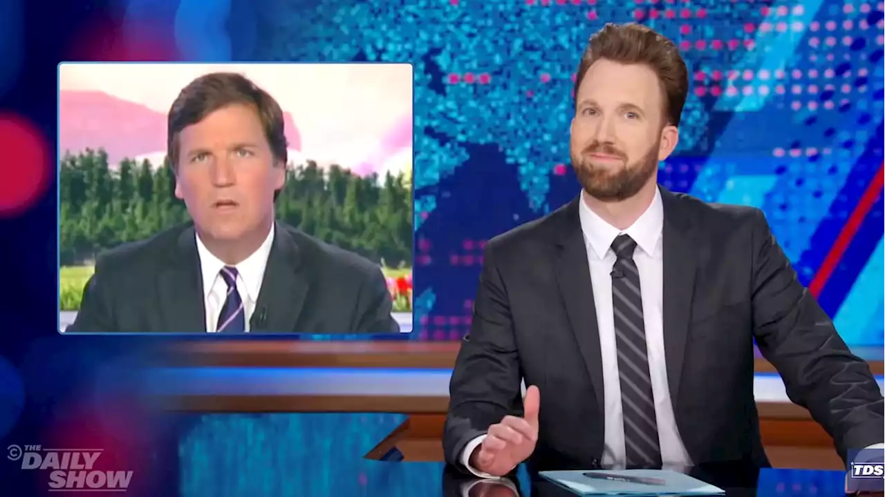 ‘The Daily Show’ Gives Us the Tucker Carlson Apology Fox News Won’t