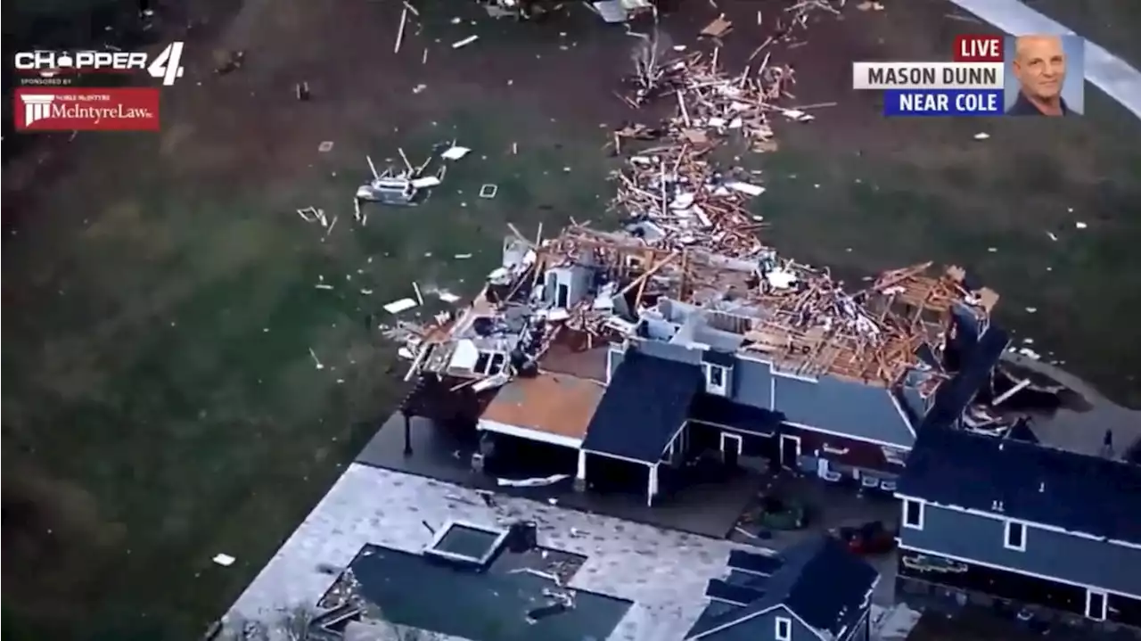 Tornado Forms Terrifying ‘Debris Ball’ After Flattening Oklahoma Town