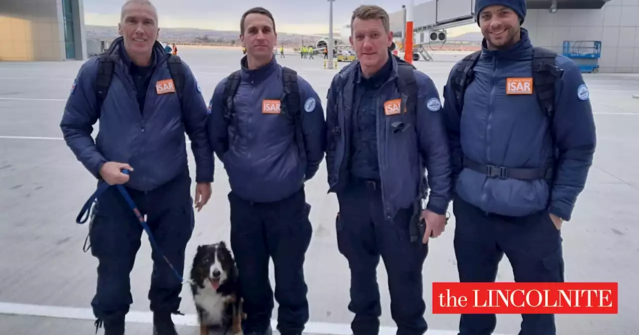 Firefighter heroes win Lincoln Civic Award for Turkey earthquake rescue mission