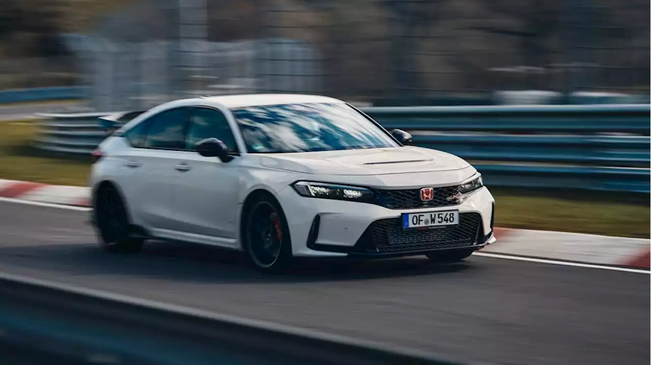 2023 Honda Civic Type R retakes the FWD Nurburgring record