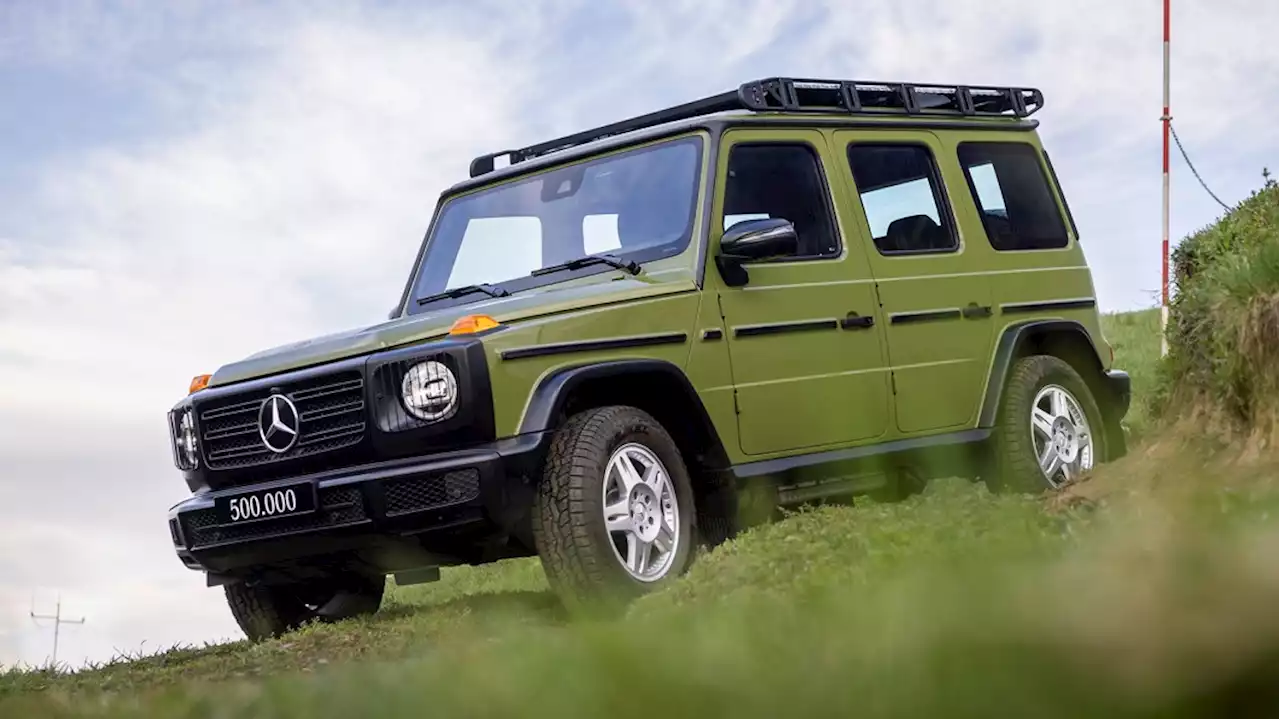 The 500,000th Mercedes-Benz G-Class has retro good looks