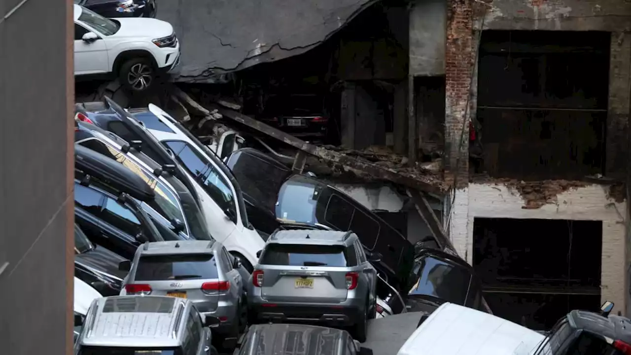 At least one dead, 5 injured in Manhattan parking structure collapse