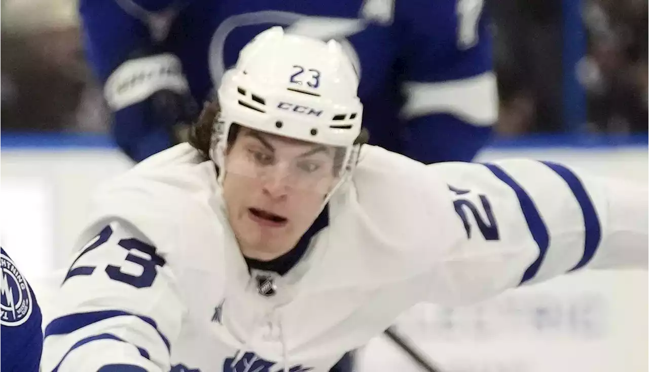 ‘No pressure’ on Leafs prospect Matthew Knies ahead of NHL playoffs debut tonight