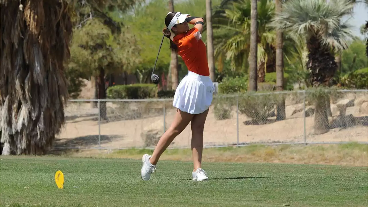 Pima's Maria Harrouch wins 6th straight individual golf title; will compete in NJCAA nationals