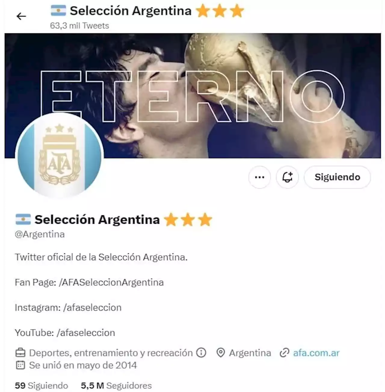 Twitter Blue y el fútbol argentino: las particularidades de la eliminación de tilde azul - TyC Sports