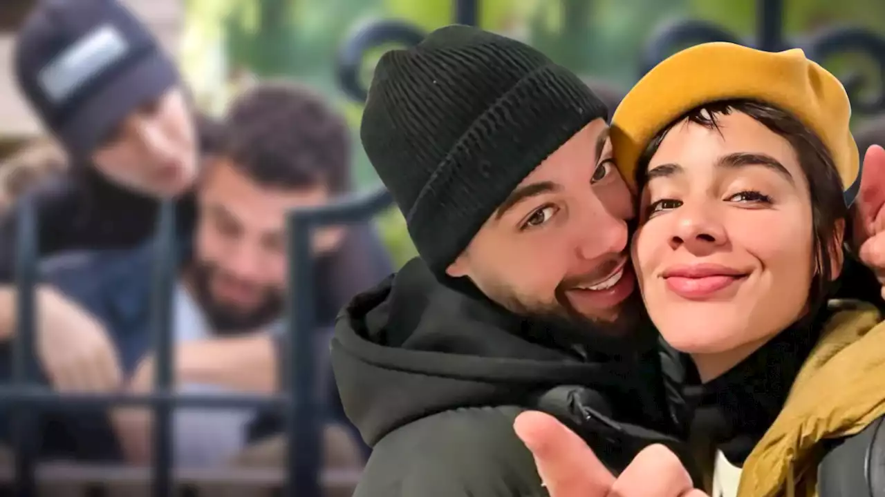 Captan a Esmeralda Pimentel comiéndose a besos al actor Jesús Mosquera en Madrid: fotos