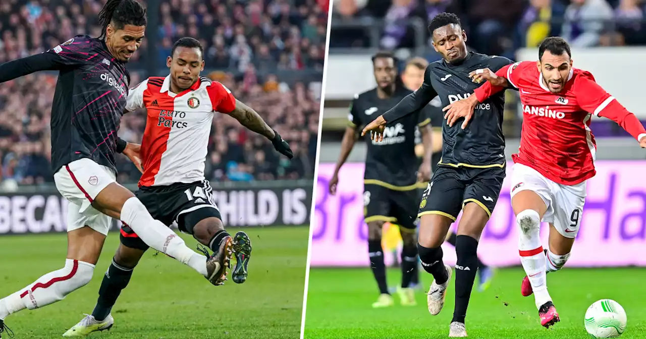 LIVE: Feyenoord is nog lang niet klaar met agressief duel met AS Roma