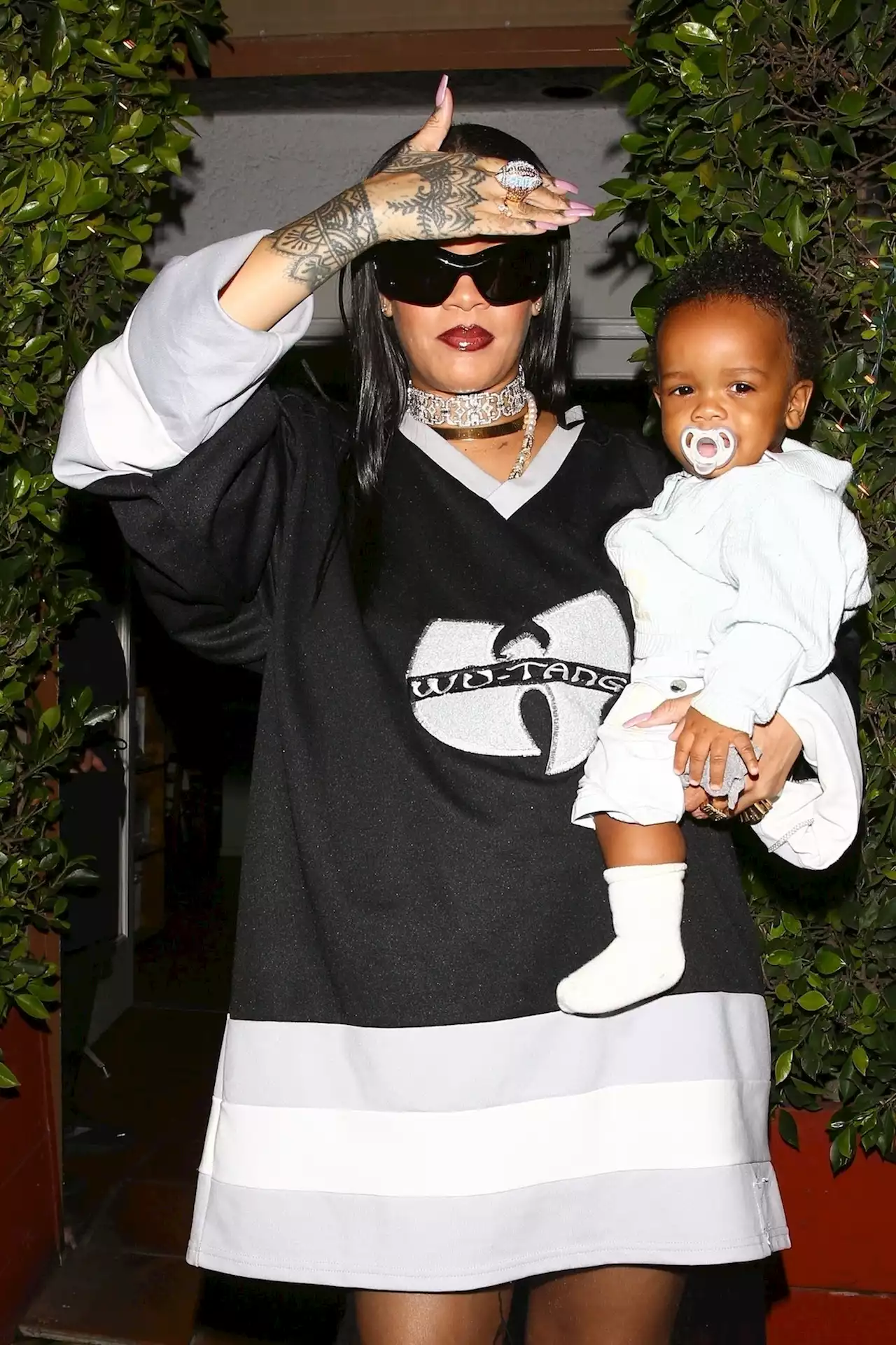 Rihanna’s Street Style Was Just Eclipsed By Her Own Son