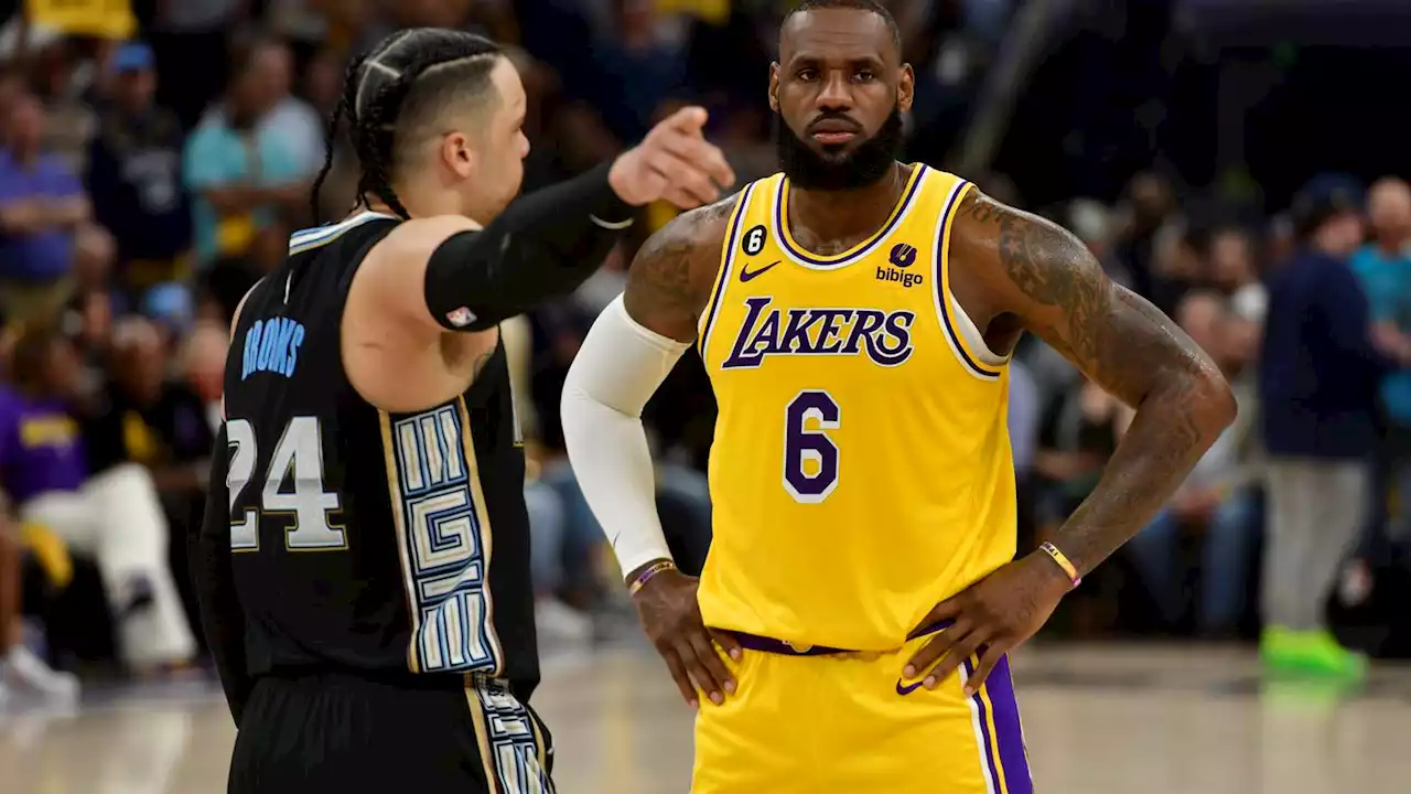 Dillon Brooks after his confrontation with LeBron James in Game 2 win: 'I don't care, he's old'