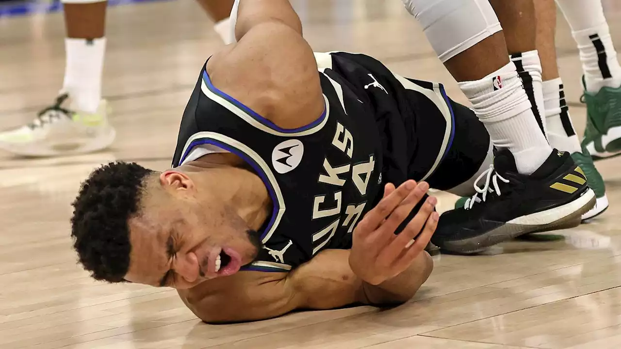 NBA playoffs: Bucks rule out Giannis Antetokounmpo for Game 2 vs. Heat with back contusion