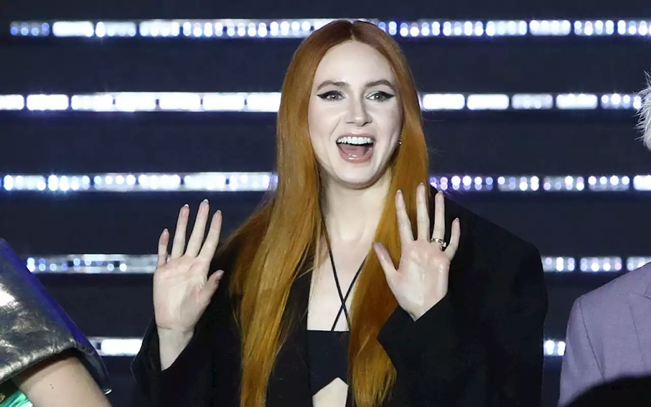 Karen Gillan Delivers Edgy Glamour in Blade-embellished Slit Skirt at ‘Guardians of the Galaxy Vol. 3’ South Korea Premiere