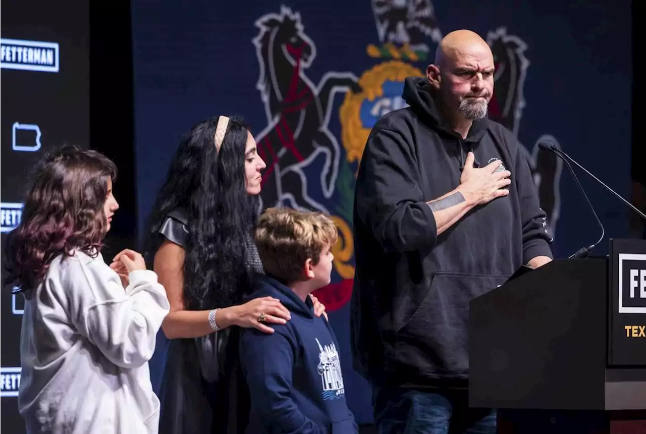 John Fetterman reveals the hidden pain behind his election night victory speech and swearing-in