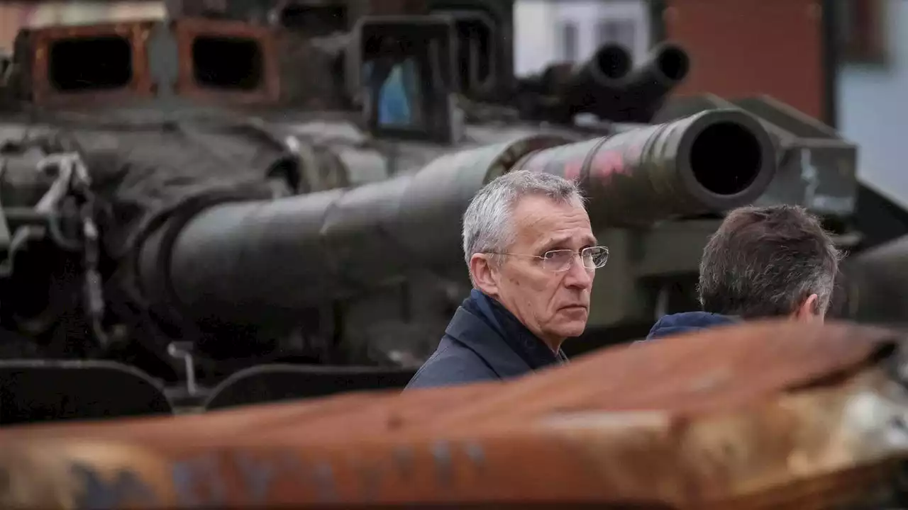 Ukraine-Besuch: Nato-Generalsekretär Stoltenberg in Kiew