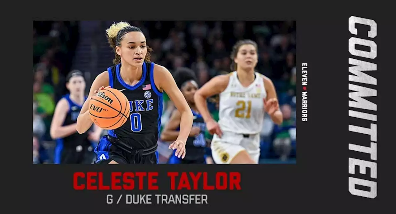 Ohio State Women's Basketball Adds Former Duke Guard Celeste Taylor From Transfer Portal