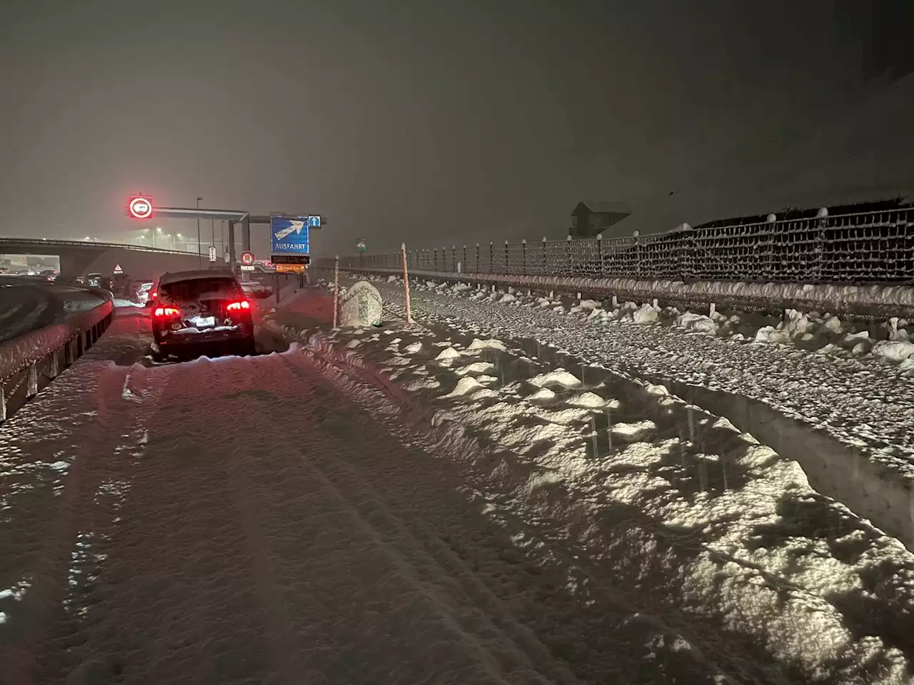 Wetter Schweiz: Schneefall sorgt für Chaos