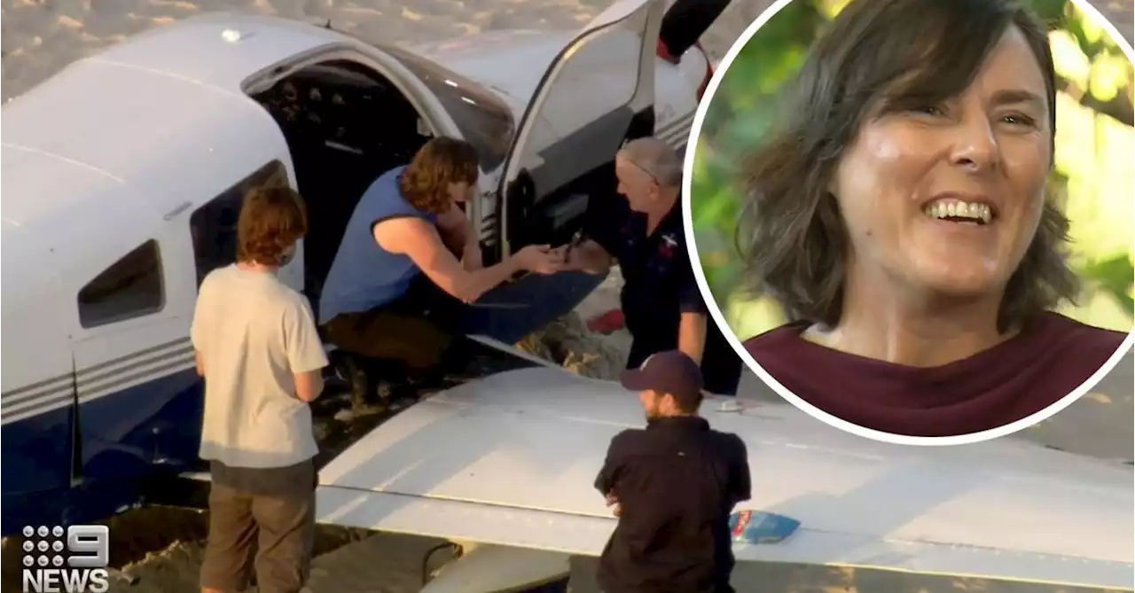 Mum and son speak after surviving plane landing in ocean off WA