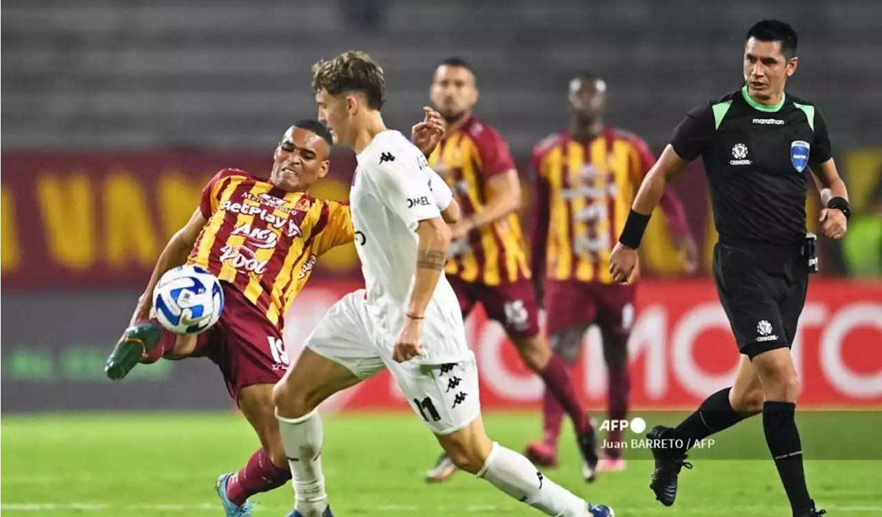 Tigre sorprendió y le remontó al Tolima: derrota como local que lo complica en la Sudamericana