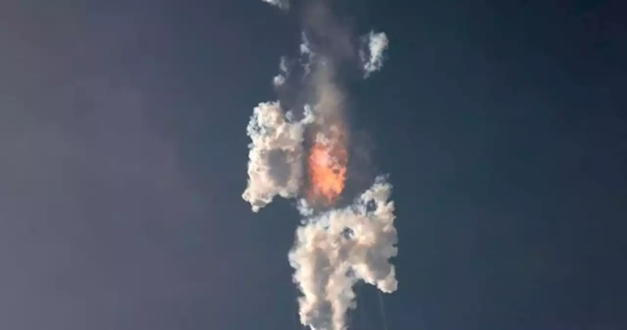 Elon Musk's Starship explodes minutes after first test flight's liftoff