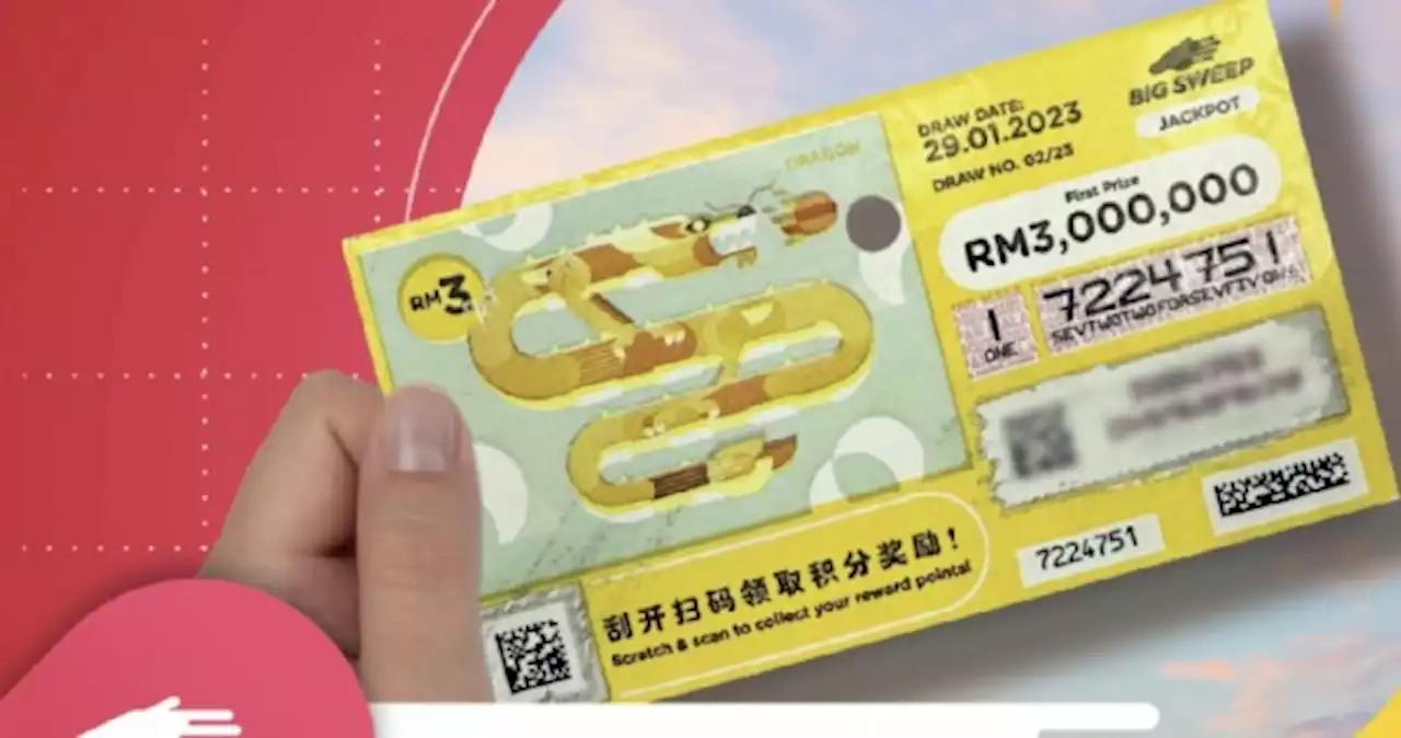 Malaysian man listens to his wife and wins RM3 million lottery