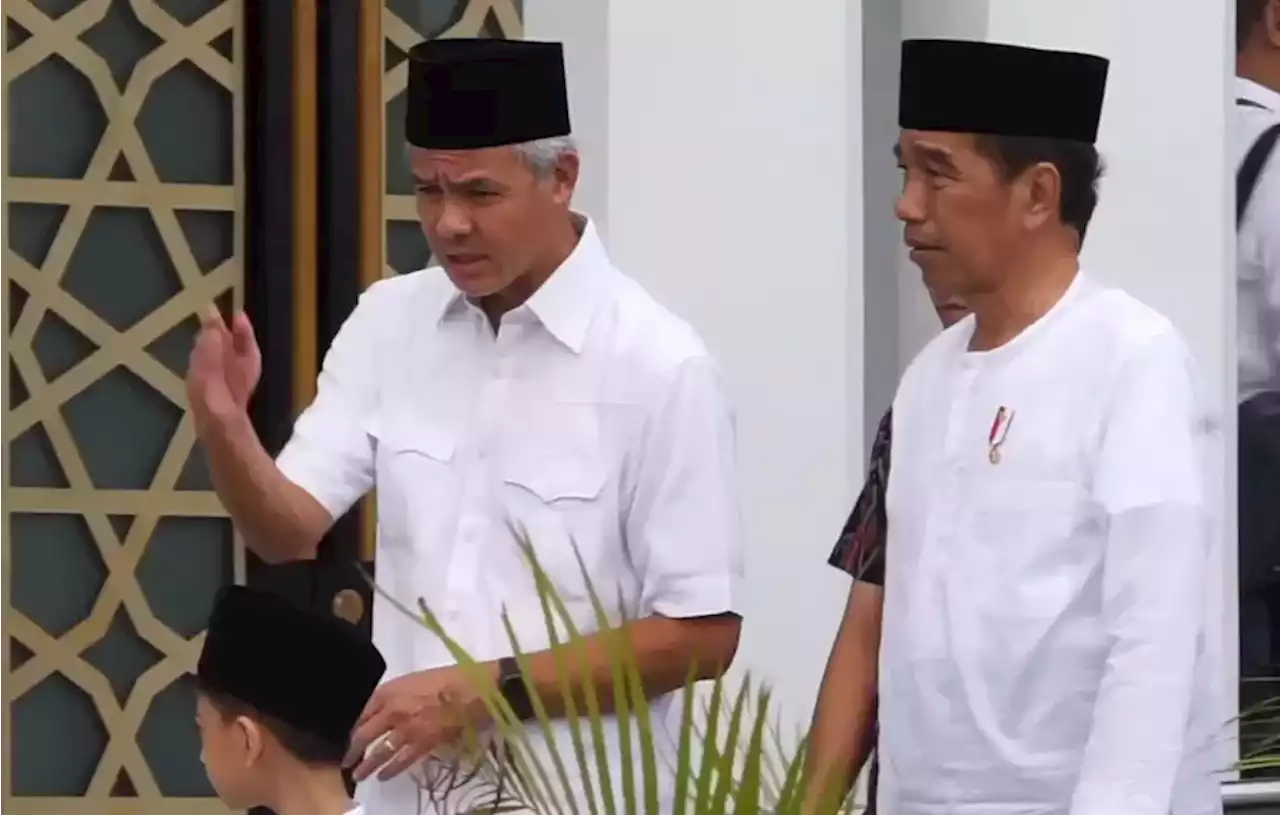 Pesan Jokowi untuk Ganjar Pranowo, Capres PDIP 2024